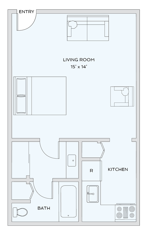 Lake Castleton Apartments Homes | Indianapolis, IN | Floor Plan